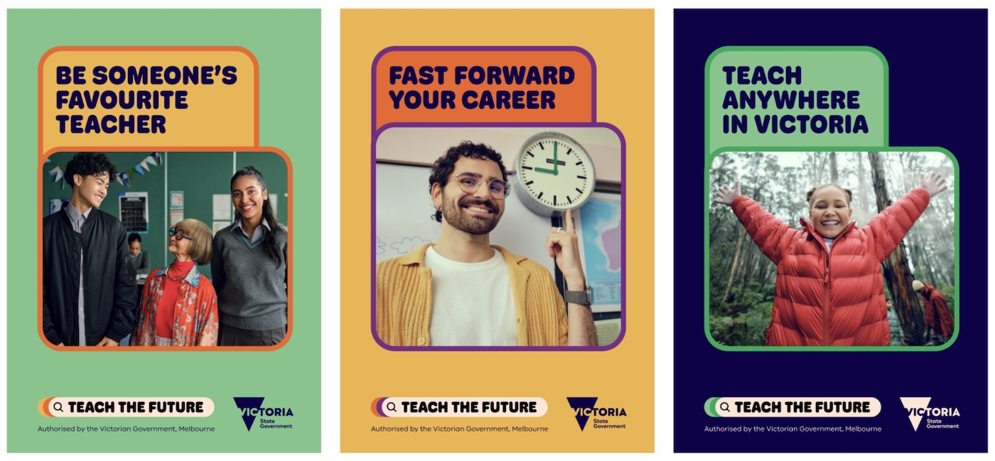 The Victorian Department of Education launches new ‘Teach the Future’ teacher recruitment campaign via Assemble Agency